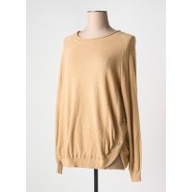 SALLY NEW YORK - Pull beige en merinos - Femme - Taille 40 - Modz