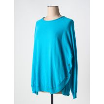 SALLY NEW YORK - Pull bleu en merinos - Femme - Taille 44 - Modz
