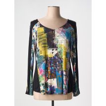 VANGO - T-shirt noir en viscose - Femme - Taille 42 - Modz