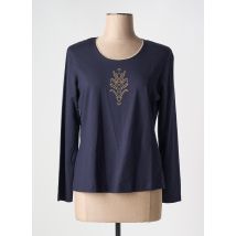 EUGEN KLEIN - T-shirt bleu en viscose - Femme - Taille 44 - Modz