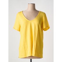 KATMAI - T-shirt jaune en lin - Femme - Taille 44 - Modz
