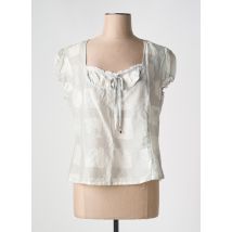 E-BRYDE - Top gris en coton - Femme - Taille 44 - Modz