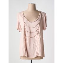 CHIPIE - T-shirt rose en viscose - Femme - Taille 44 - Modz