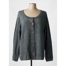 SOULMATE - Gilet manches longues gris en coton - Femme - Taille 44 - Modz