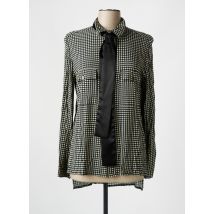 ELEONORA AMADEI - Chemisier noir en viscose - Femme - Taille 42 - Modz