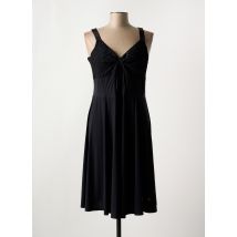 3322 - Robe mi-longue noir en polyamide - Femme - Taille 46 - Modz