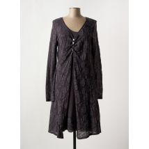 MYRINE & ME - Robe mi-longue gris en polyester - Femme - Taille 48 - Modz