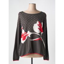PENNYBLACK - Pull gris en coton - Femme - Taille 38 - Modz