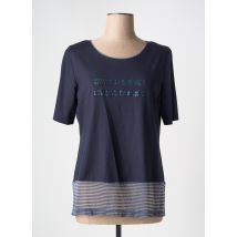 EUGEN KLEIN - T-shirt bleu en viscose - Femme - Taille 42 - Modz