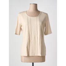 EUGEN KLEIN - T-shirt beige en viscose - Femme - Taille 42 - Modz