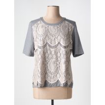 EUGEN KLEIN - T-shirt gris en viscose - Femme - Taille 42 - Modz