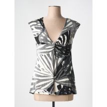 CAROLE RICHARD - T-shirt noir en viscose - Femme - Taille 38 - Modz