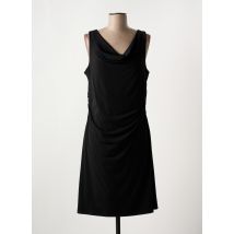 FRANSA - Robe mi-longue noir en polyester - Femme - Taille 42 - Modz