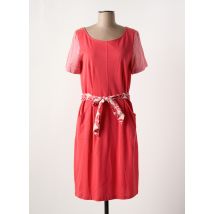 NIU - Robe mi-longue rouge en coton - Femme - Taille 38 - Modz