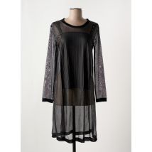 FRANCK ANNA - Robe mi-longue noir en polyester - Femme - Taille 40 - Modz