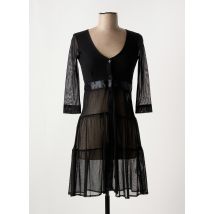 MAIS IL EST OU LE SOLEIL - Robe courte noir en coton - Femme - Taille 34 - Modz