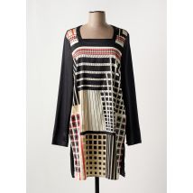 BANDOLERA - Robe courte noir en polyester - Femme - Taille 40 - Modz