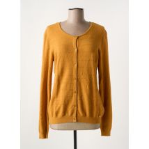 KATMAI - Gilet manches longues jaune en viscose - Femme - Taille 44 - Modz