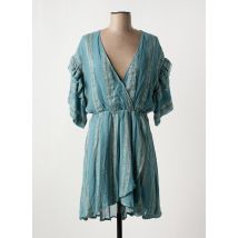 LOUISE MISHA - Robe courte vert en viscose - Femme - Taille 38 - Modz