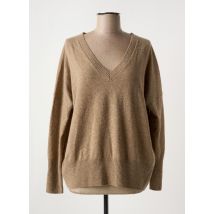 MAJESTIC FILATURES - Pull marron en cachemire - Femme - Taille 36 - Modz