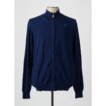 KWAY - Gilet manches longues bleu en coton - Homme - Taille XL - Modz