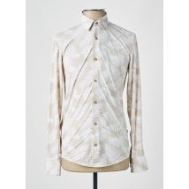 HUGO BOSS - Chemise manches longues beige en polyamide - Homme - Taille XXL - Modz