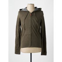 CALA 1789 - Gilet manches longues vert en coton - Homme - Taille M - Modz