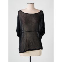 MAJESTIC FILATURES - Top noir en modal - Femme - Taille 38 - Modz
