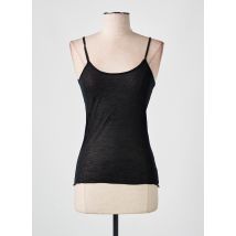 MAJESTIC FILATURES - Top noir en modal - Femme - Taille 38 - Modz