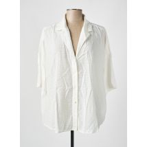 DIEGA - Chemisier blanc en coton - Femme - Taille 42 - Modz