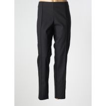 BLEU BLANC ROUGE - Pantalon slim noir en coton - Femme - Taille 44 - Modz