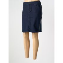 MALVIN - Jupe courte bleu en coton - Femme - Taille 46 - Modz