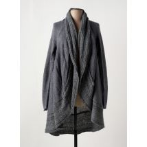 BOHEMIA - Gilet manches longues gris en laine - Femme - Taille 38 - Modz