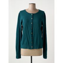 YEST - Gilet manches longues vert en viscose - Femme - Taille 42 - Modz