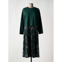WHITE STUFF - Robe mi-longue vert en coton - Femme - Taille 38 - Modz