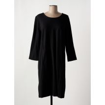 BASE LEVEL - Robe mi-longue noir en viscose - Femme - Taille 42 - Modz
