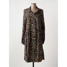 AN II VITO - Robe mi-longue noir en viscose - Femme - Taille 48 - Modz