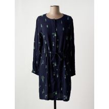 NICE THINGS - Robe mi-longue bleu en viscose - Femme - Taille 42 - Modz