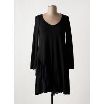 AN II VITO - Robe mi-longue noir en polyester - Femme - Taille 40 - Modz