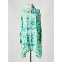 GENESIS - Tunique manches longues vert en viscose - Femme - Taille TU - Modz