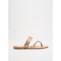 SANDALIA CYCLADES - Mules/Sabots or en cuir - Femme - Taille 38 - Modz