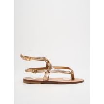 SANDALIA CYCLADES - Tongs or en cuir - Femme - Taille 37 - Modz