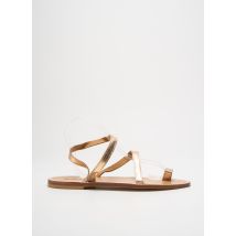 SANDALIA CYCLADES - Tongs or en cuir - Femme - Taille 41 - Modz