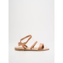 SANDALIA CYCLADES - Sandales/Nu pieds beige en cuir - Femme - Taille 41 - Modz