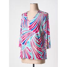 NIKI PARIS - T-shirt rouge en polyester - Femme - Taille 46 - Modz