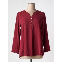 NIKI PARIS - Tunique manches longues rouge en polyester - Femme - Taille 38 - Modz