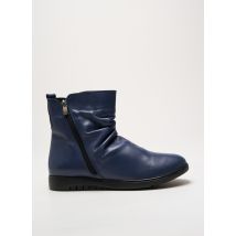 FLEXINOS - Bottines/Boots bleu en cuir - Femme - Taille 38 - Modz