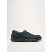 IMAC - Slip ons bleu en cuir - Homme - Taille 45 - Modz