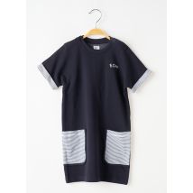 ELLE EST OU LA MER - Robe courte bleu en coton - Fille - Taille TU - Modz