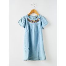 ELLE EST OU LA MER - Robe mi-longue bleu en lyocell - Fille - Taille TU - Modz